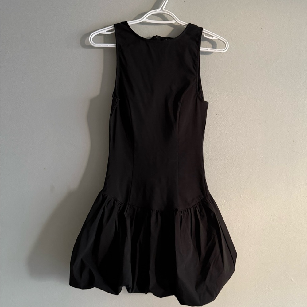 Bubble skirt Black Sleeveless Bodycon Dress size S - Picture 3 of 11
